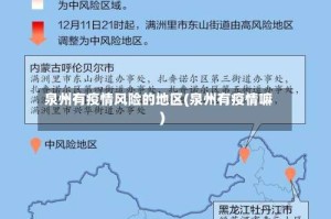 泉州有疫情风险的地区(泉州有疫情嘛)