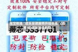 指定教程“微乐安徽麻将开挂教程”(透视挂)辅助透视教程