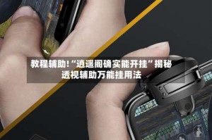 教程辅助!“逍遥阁确实能开挂”揭秘透视辅助万能挂用法