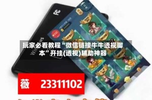 玩家必看教程“微信链接牛牛透视脚本”开挂(透视)辅助神器