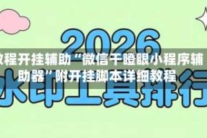 教程开挂辅助“微信干瞪眼小程序辅助器”附开挂脚本详细教程