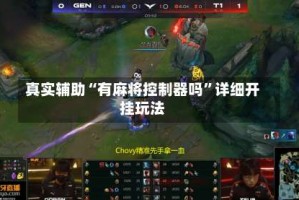 真实辅助“有麻将控制器吗”详细开挂玩法
