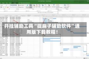 开挂辅助工具“捉麻子辅助软件”通用版下载教程！