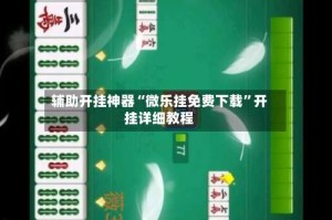 辅助开挂神器“微乐挂免费下载”开挂详细教程