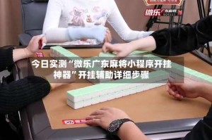 今日实测“微乐广东麻将小程序开挂神器”开挂辅助详细步骤