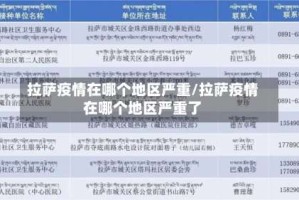 拉萨疫情在哪个地区严重/拉萨疫情在哪个地区严重了