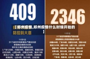 【郑州疫情,郑州疫情什么时候开始的】