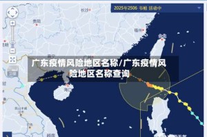 广东疫情风险地区名称/广东疫情风险地区名称查询