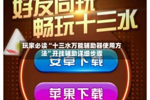玩家必读“十三水万能辅助器使用方法”开挂辅助详细步骤