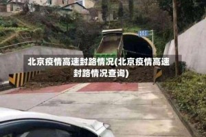 北京疫情高速封路情况(北京疫情高速封路情况查询)