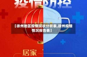 【徐州地区疫情现状分析表,徐州疫情情况报告表】