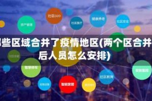 哪些区域合并了疫情地区(两个区合并后人员怎么安排)