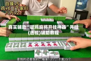 真实辅助“捉鸡麻将开挂神器”开挂(透视)辅助教程