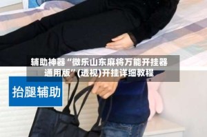 辅助神器“微乐山东麻将万能开挂器通用版”(透视)开挂详细教程