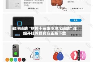 教程辅助“财神十三张小程序辅助”详细开挂教程官方正版下载