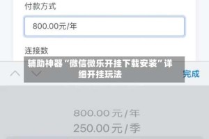 辅助神器“微信微乐开挂下载安装”详细开挂玩法