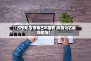 【疫情地区最新名单查询,疫情地区最新情况】