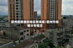 儋州疫情通告地区查询表/儋州市疫情分布情况