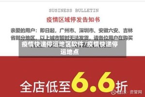 疫情快递停运地区软件/疫情快递停运地点