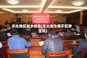 华北地区衡水疫情(华北衡水属于石家庄吗)