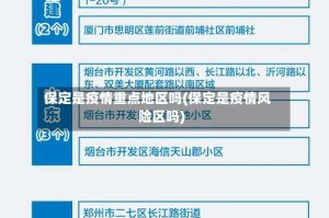 保定是疫情重点地区吗(保定是疫情风险区吗)