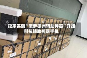 独家实测“菠萝德州辅助神器”开挂科技辅助神器手机