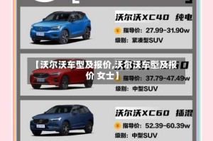 【沃尔沃车型及报价,沃尔沃车型及报价 女士】