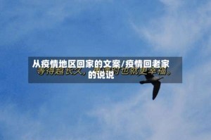 从疫情地区回家的文案/疫情回老家的说说