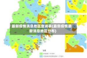 最新疫情消息地区查询表(最新疫情最新消息地区分布)