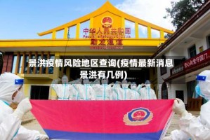 景洪疫情风险地区查询(疫情最新消息景洪有几例)