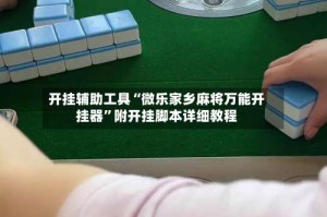 开挂辅助工具“微乐家乡麻将万能开挂器”附开挂脚本详细教程