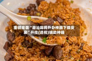 重磅来袭“潮汕麻将外卦神器下载安装”开挂(透视)辅助神器