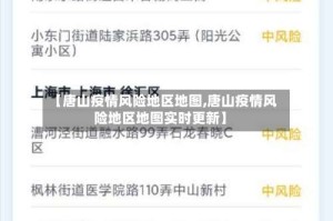 【唐山疫情风险地区地图,唐山疫情风险地区地图实时更新】