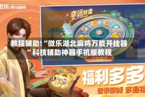 教程辅助!“微乐湖北麻将万能开挂器”科技辅助神器手机版教程