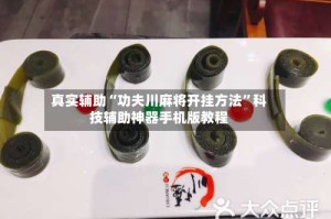 真实辅助“功夫川麻将开挂方法”科技辅助神器手机版教程