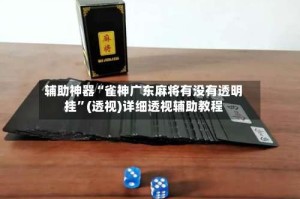 辅助神器“雀神广东麻将有没有透明挂”(透视)详细透视辅助教程