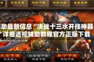 辅助最新信息“决战十三水开挂神器”详细透视辅助教程官方正版下载