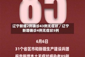 辽宁新增2例确诊43例无症状／辽宁新增确诊4例无症状5例