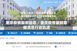 重庆疫情最新动态／重庆疫情最新数据消息行动轨迹