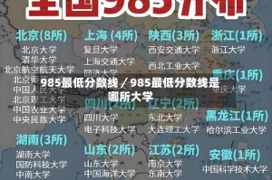 985最低分数线／985最低分数线是哪所大学