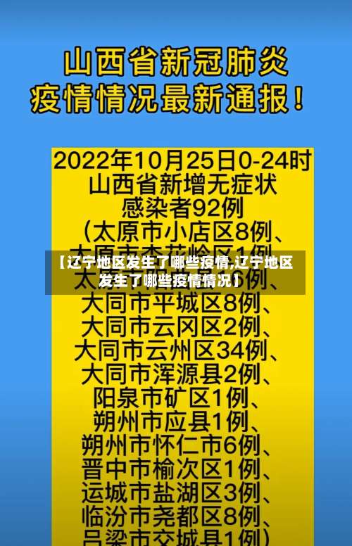 【辽宁地区发生了哪些疫情,辽宁地区发生了哪些疫情情况】-第2张图片