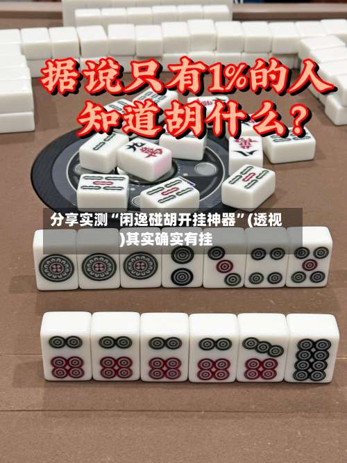 分享实测“闲逸碰胡开挂神器”(透视)其实确实有挂-第3张图片