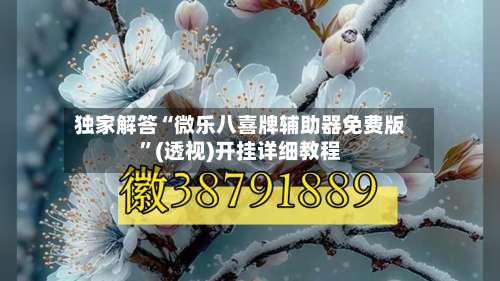 独家解答“微乐八喜牌辅助器免费版	”(透视)开挂详细教程-第1张图片