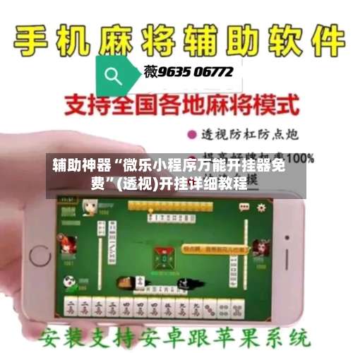 辅助神器“微乐小程序万能开挂器免费”(透视)开挂详细教程-第2张图片