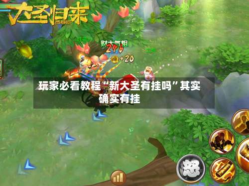 玩家必看教程“新大圣有挂吗”其实确实有挂-第1张图片
