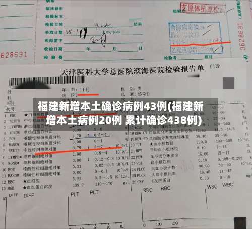 福建新增本土确诊病例43例(福建新增本土病例20例 累计确诊438例)-第1张图片