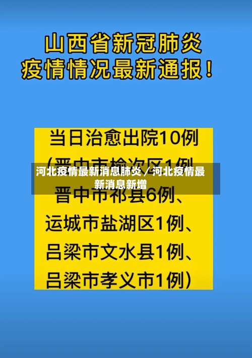 河北疫情最新消息肺炎／河北疫情最新消息新增-第3张图片