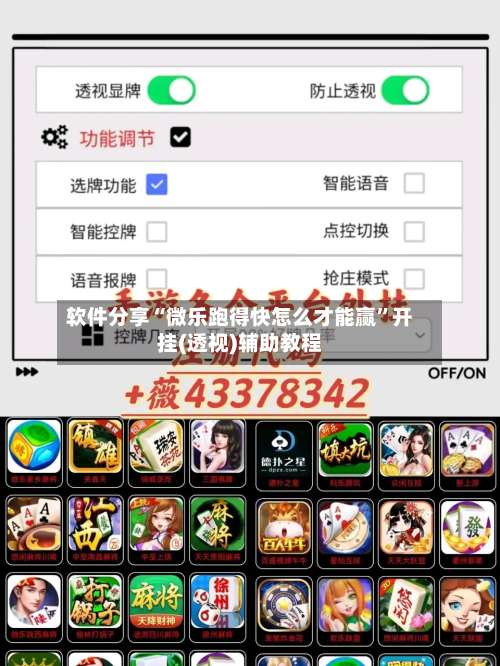 软件分享“微乐跑得快怎么才能赢”开挂(透视)辅助教程-第1张图片