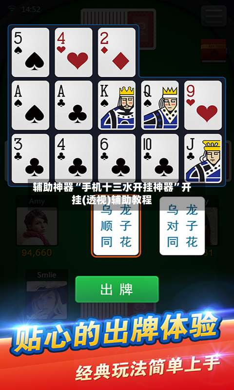 辅助神器“手机十三水开挂神器”开挂(透视)辅助教程-第1张图片