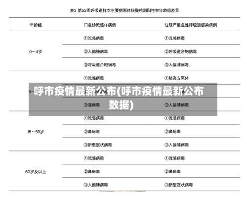 呼市疫情最新公布(呼市疫情最新公布数据)-第1张图片